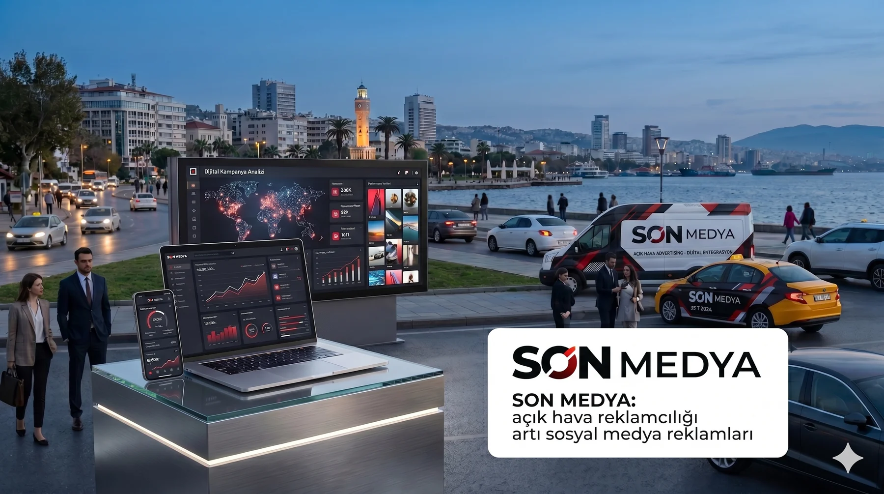 SON MEDYA sosyal medya ve açık hava reklam kampanyası